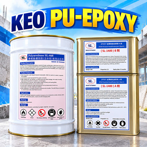 Keo PU và Epoxy